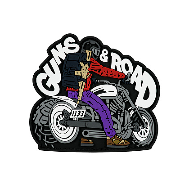 ПАТЧ ПВХ ''GUNS&ROAD''