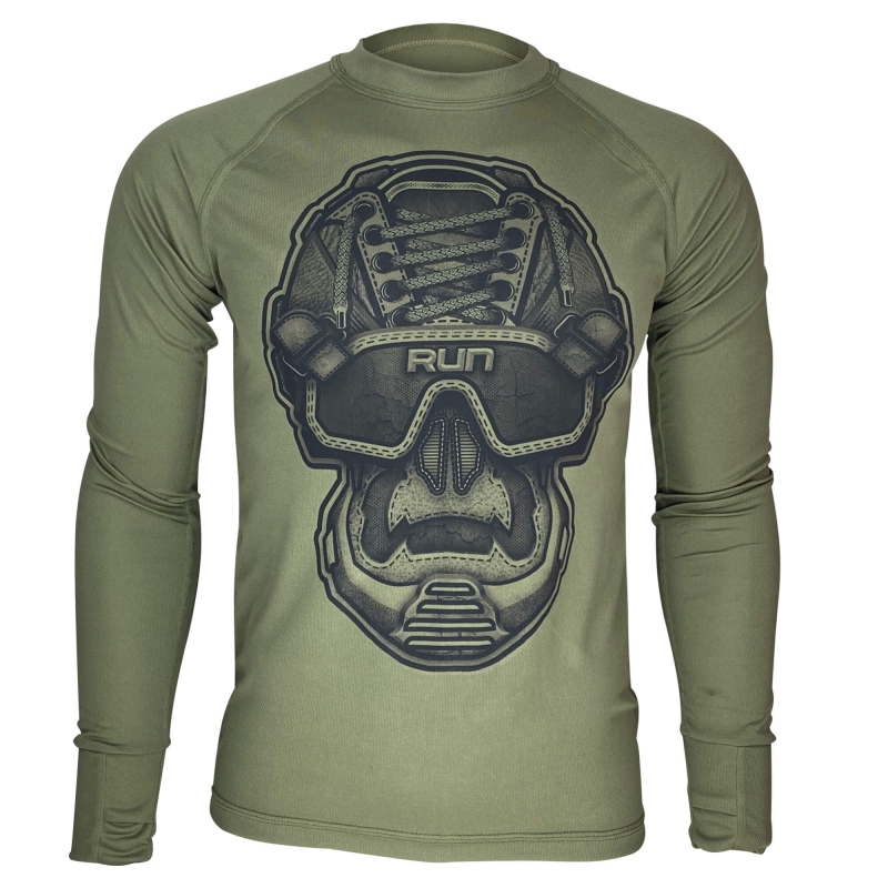KRAMATAN TACTICAL DESIGN ЛОНГСЛИВ RUN COOLMAX OLIVE