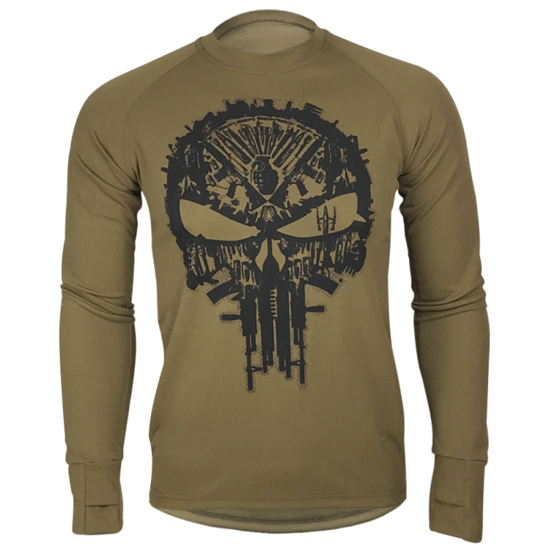 KRAMATAN TACTICAL DESIGN ЛОНГСЛІВ THE PUNISHER COOLMAX COYOTE