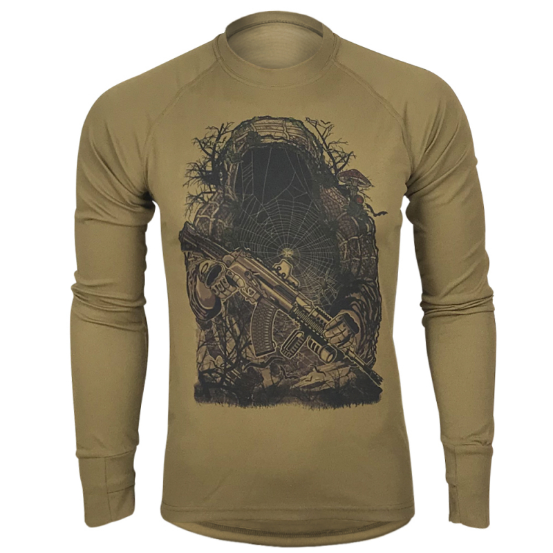KRAMATAN TACTICAL DESIGN ЛОНГСЛІВ ЛЕШИЙ COOLMAX COYOTE