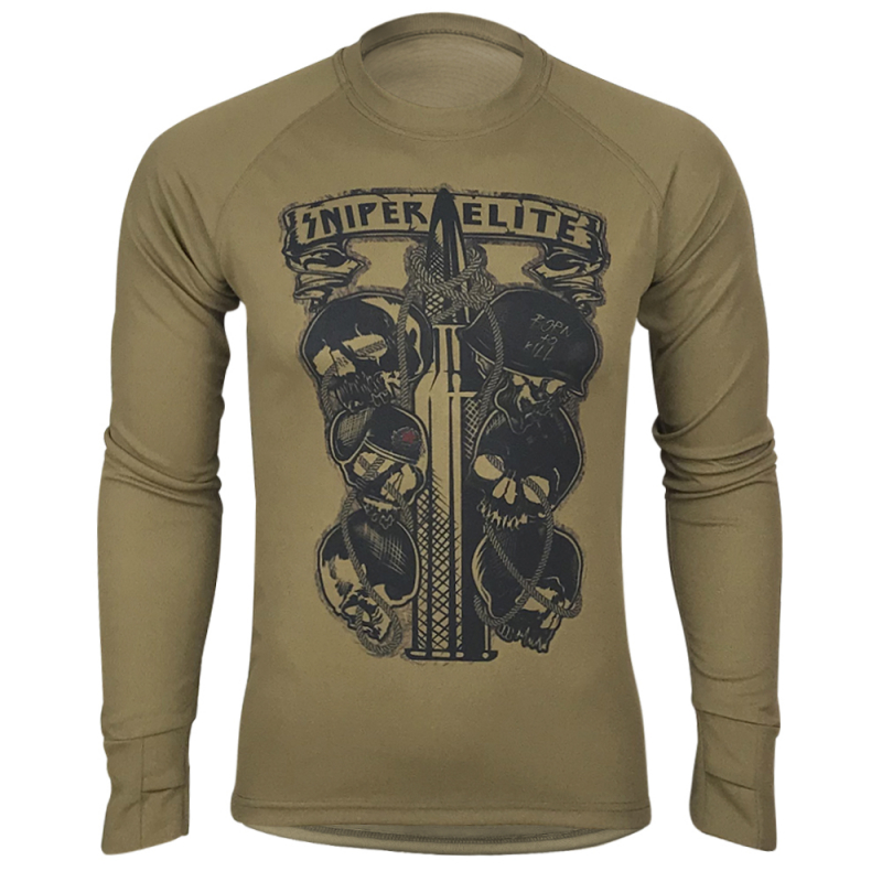 KRAMATAN TACTICAL DESIGN ЛОНГСЛІВ SNIPER ELITE COOLMAX COYOTE