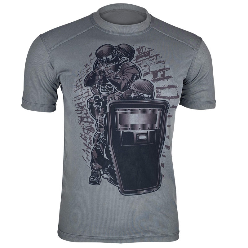 KRAMATAN TACTICAL DESIGN ФУТБОЛКА SPECIAL FORCES COOLMAX GREY