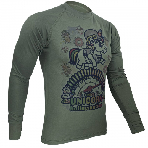 KRAMATAN TACTICAL DESIGN ЛОНГСЛИВ UNICORN OLIVE