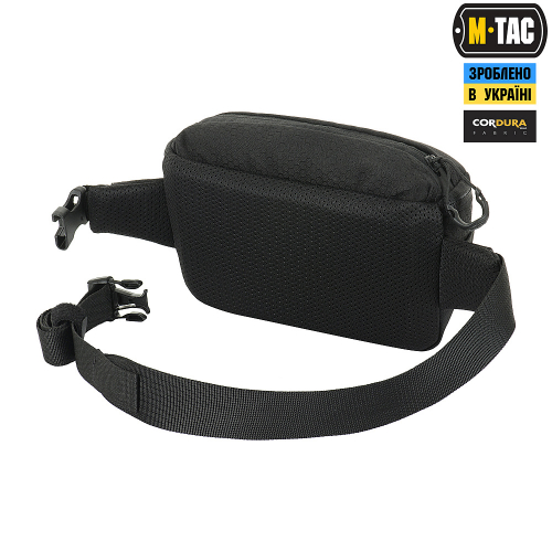 M-TAC СУМКА TACTICAL WAIST BAG GEN.II ELITE HEX (С ЛИПУЧКОЙ) BLACK