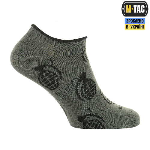 M-TAC НОСКИ ЛЕТНИЕ ЛЕГКИЕ GRENADES OLIVE