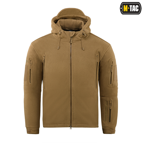 M-TAC КУРТКА ФЛІСОВА WINDBLOCK DIVISION GEN.II COYOTE BROWN