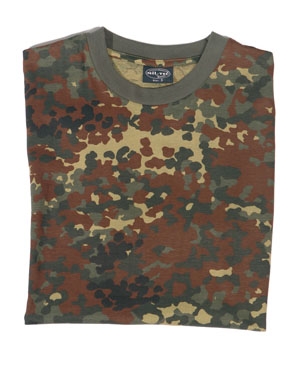 MIL-TEC ФУТБОЛКА 100% Х/Б FLECKTARN 11012021
