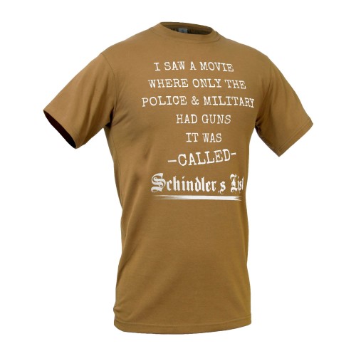 P1G-TAC ФУТБОЛКА SCHINDLER`S LIST NIGHTGLOW SERIES COYOTE BROWN UA281-29891-CB-SL-NG