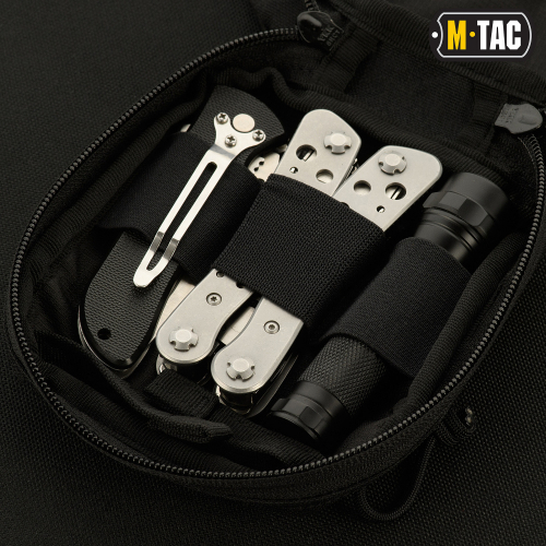 M-TAC СУМКА-КОБУРА ПОЯСНАЯ ELITE GEN.II С ЛИПУЧКОЙ BLACK