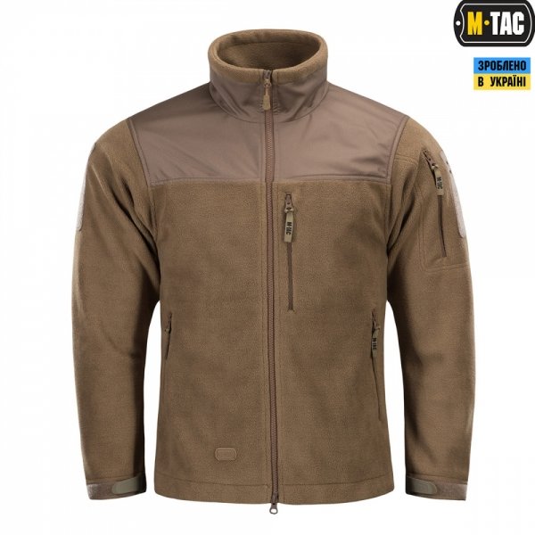 M-TAC КУРТКА ALPHA MICROFLEECE GEN.II DARK COYOTE