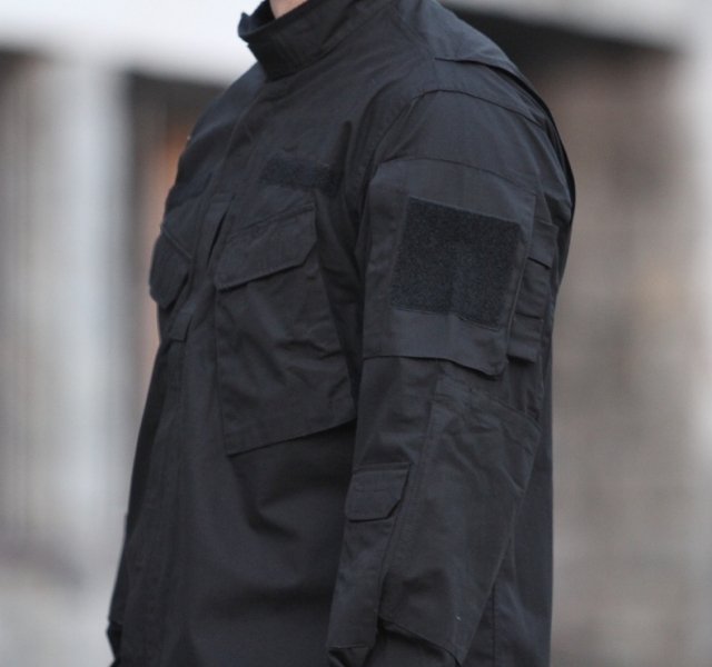 HELIKON-TEX КІТЕЛЬ CPU POLYCOTTON RIPSTOP BLACK H41630-01