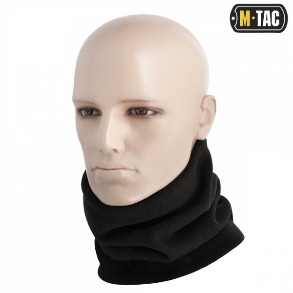 M-TAC ШАРФ-ТРУБА ELITE КОРОТКИЙ С ЗАТЯЖКОЙ ФЛИС (270Г/М2) BLACK