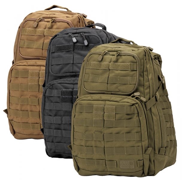 5.11 РЮКЗАК RUSH 24 BACKPACK BLACK 58601
