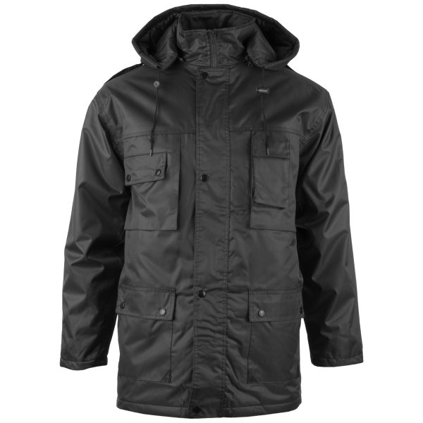 MIL-TEC ПАРКА С КАПЮШОНОМ DUBON BLACK 10150002