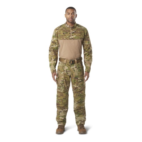 5.11 РУБАШКА ТАКТИЧЕСКАЯ ПОД БРОНЕЖИЛЕТ XPRT RAPID SHIRT MULTICAM 72094-169