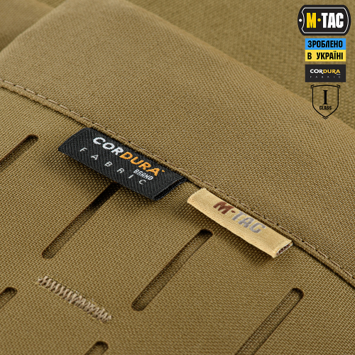 M-TAC ЗАЩИТА ЖИВОТА С БАЛЛИСТИЧЕСКИМ ПАКЕТОМ 1 КЛАСС ЗАЩИТЫ (FMS) LASER CUT COYOTE