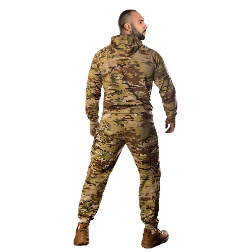CAMO-TEC СПОРТИВНЫЙ КОСТЮМ FITPRO ZIP MULTICAM 8574