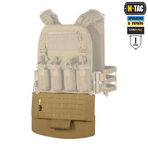 M-TAC ЗАЩИТА ЖИВОТА С БАЛЛИСТИЧЕСКИМ ПАКЕТОМ 1 КЛАСС ЗАЩИТЫ (FMS) LASER CUT COYOTE