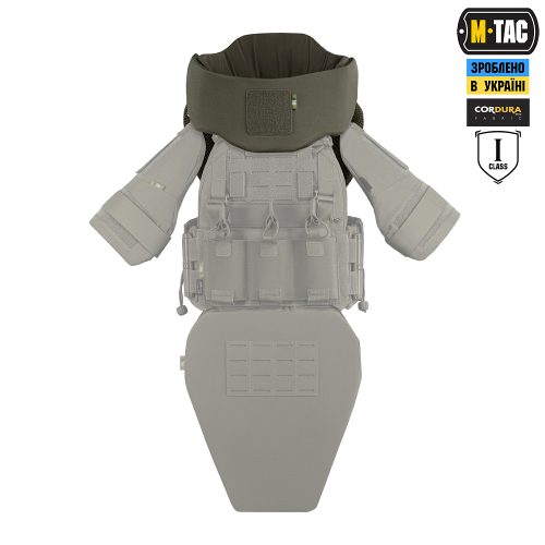 M-TAC ГОРЖЕТ СУМІСНИЙ З АКТИВНИМИ НАВУШНИКАМИ 1 КЛАС ЗАХИСТУ (FMS) ELITE RANGER GREEN