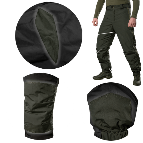 CAMO-TEC ШТАНЫ ЗИМНИЕ DEFENDER 7 LEVEL OLIVE 8339