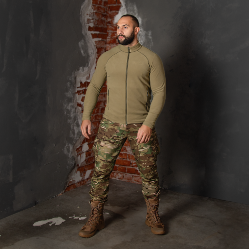 CAMO-TEC ФЛИСОВА КОФТА MEADOW TAN 8445