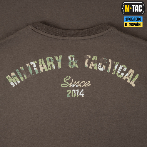 M-TAC ФУТБОЛКА LOGO ДЛИННЫЙ РУКАВ DARK OLIVE