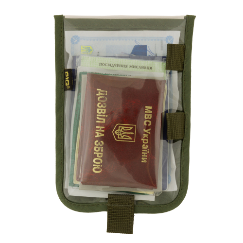 P1G-TAC ЧОХОЛ ДЛЯ ДОКУМЕНТІВ TOUCH SCREEN OLIVE DRAB UA281-70028-OD