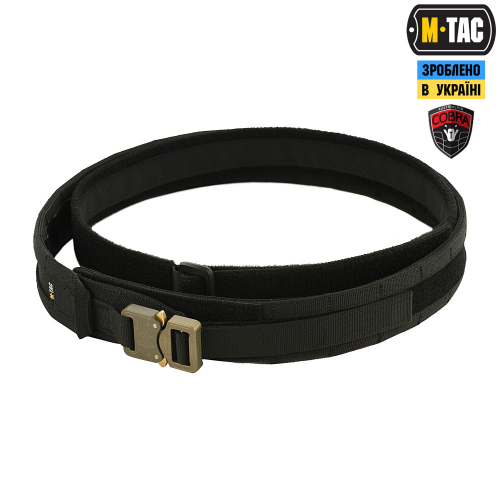 M-TAC РЕМІНЬ RANGE BELT COBRA BUCKLE BLACK