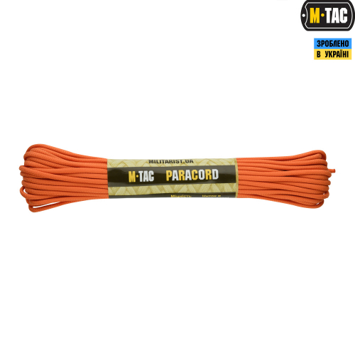 M-TAC ПАРАКОРД 550 TYPE III ORANGE 15М