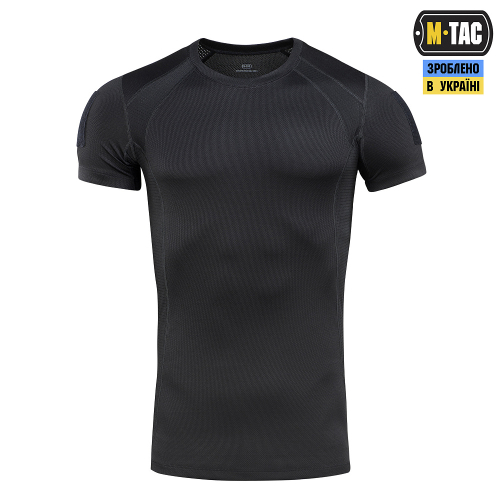 M-TAC ФУТБОЛКА ПОТОВІДВІДНА ATHLETIC TACTICAL GEN.2 BLACK