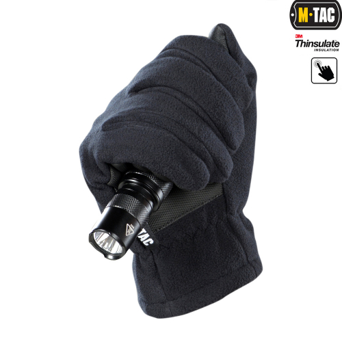 M-TAC ПЕРЧАТКИ FLEECE THINSULATE NAVY BLUE