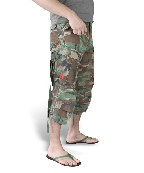 SURPLUS ШОРТЫ ENGINEER VINTAGE 3/4 WOODLAND 07-5597-62