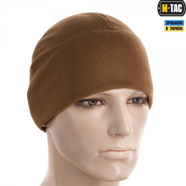 M-TAC ШАПКА WATCH CAP ELITE ФЛИС WINDBLOCK 295 COYOTE BROWN