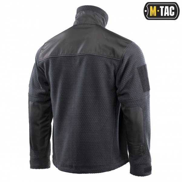 M-TAC КУРТКА HEXAGON ALPHA MICROFLEECE JACKET BLACK