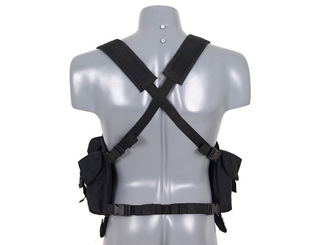 8FIELDS РАЗГРУЗОЧНАЯ СИСТЕМА CHEST RIGG BLACK 1733