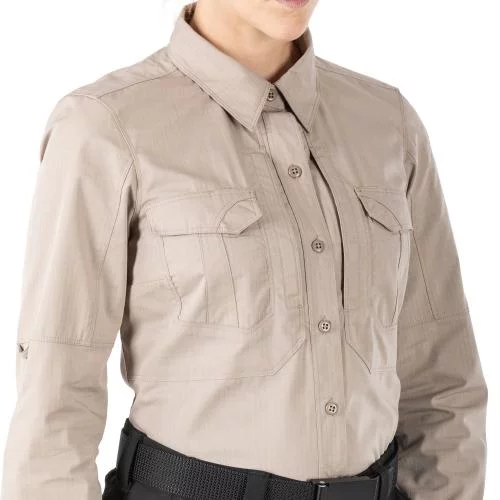 5.11 СОРОЧКА ТАКТИЧНА WOMEN'S STRYKE LONG SLEEVE SHIRT KHAKI 62404ABR-055