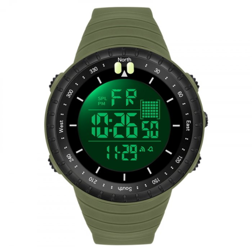 SANDA ЧАСЫ ТАКТИЧЕСКИЕ BIKE GREEN 25407