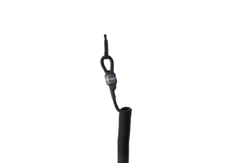 TAILOR ШНУР СТРАХОВОЧНЫЙ С D-КОЛЬЦОМ BLACK 78601602