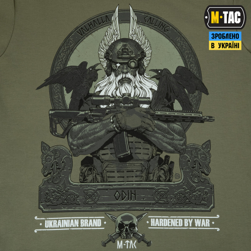 M-TAC ФУТБОЛКА ODIN LIGHT OLIVE