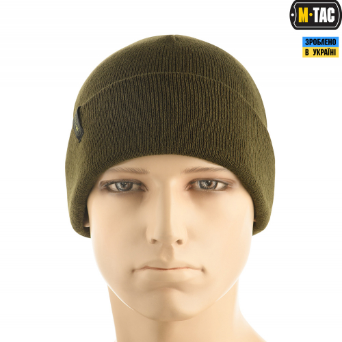 M-TAC ШАПКА ТОНКА В'ЯЗКА 100% АКРИЛ DARK OLIVE