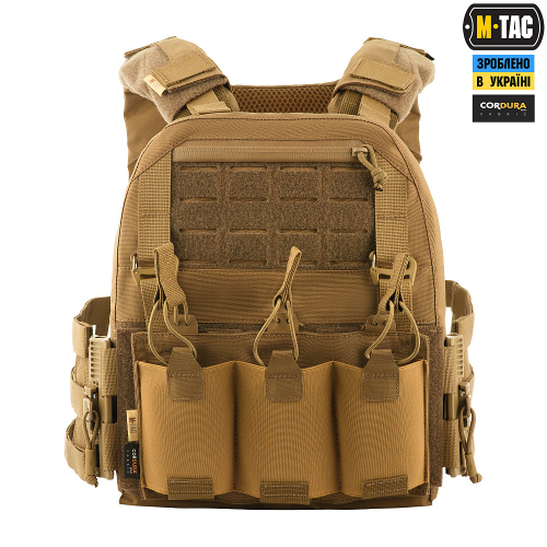 M-TAC ПЛИТОНОСКА CUIRASS QRS COYOTE