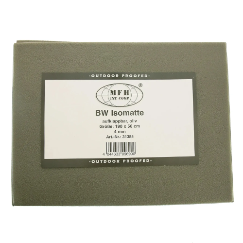 MFH КАРЕМАТ БУНДЕСВЕР BW SLEEPING PAD OLIVE 31385