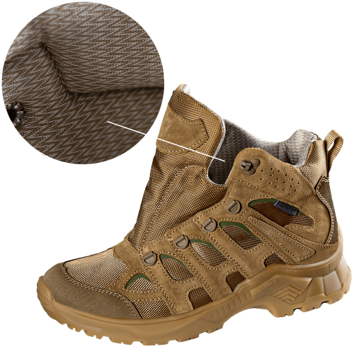 CAMO-TEC ЧЕРЕВИКИ SCOUT MID COYOTE 8480