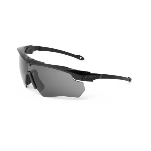 ESS ОКУЛЯРИ ЗАХИСНІ БАЛІСТИЧНІ CROSSBOW SUPPRESSOR ONE BLACK WITH LENSE SMOKE GRAY EE9007-03