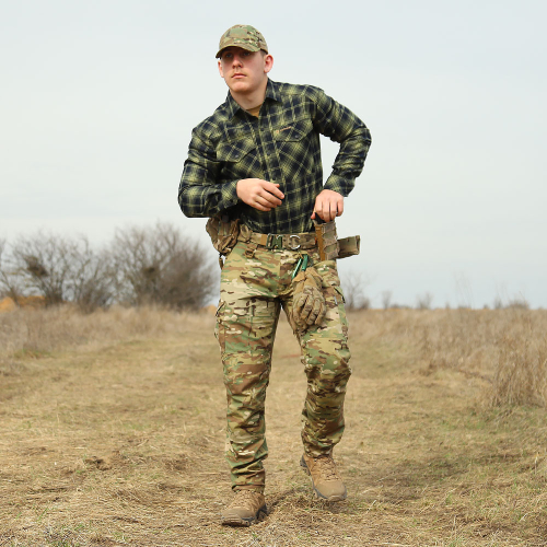 CAMO-TEC СОРОЧКА БУРЕВІЙ LOGO ORANGE LIME GREEN NAVY 8605