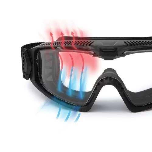 ESS ОЧКИ МАСКА ЗАЩИТНАЯ INFLUX AVS GOGGLE BLACK EE7018-09