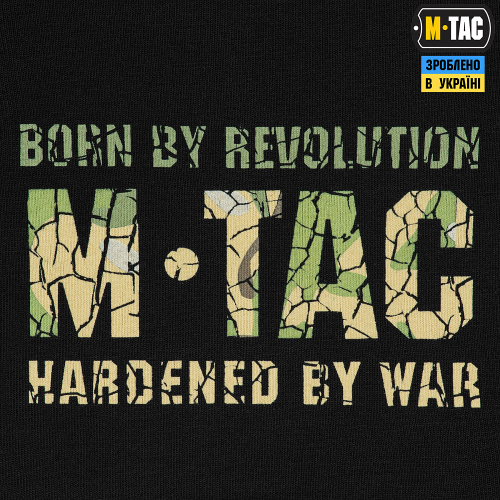 M-TAC ФУТБОЛКА LOGO ДЛИННЫЙ РУКАВ BLACK