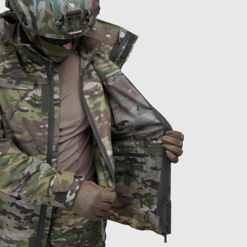 UATAC КУРТКА ТАКТИЧЕСКАЯ ДЕМИСЕЗОННАЯ С ФЛИСОМ MULTICAM ORIGINAL RIPSTOP 3914