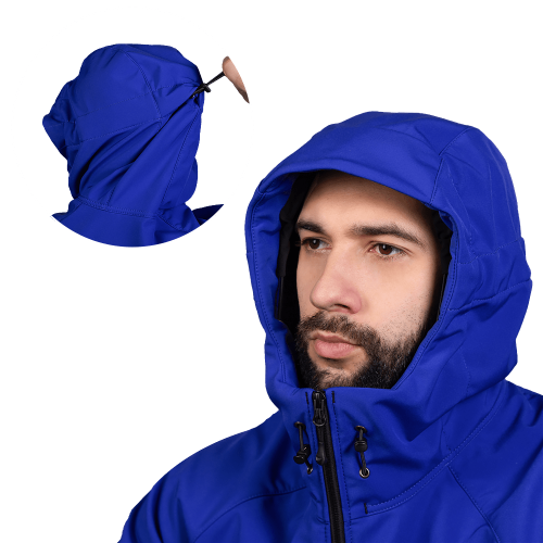 CAMO-TEC КУРТКА RUBICON SOFTSHELL BLUE 7493