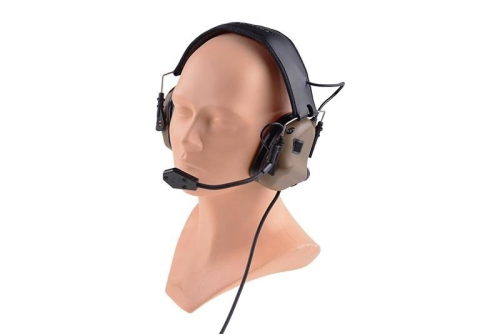 EARMOR ТАКТИЧЕСКИЕ НАУШНИКИ OPSMEN M32 COYOTE BROWN HS1571
